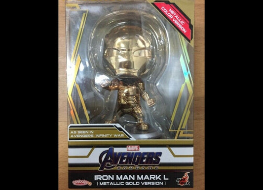 Hot Toys COSB581 Avengers Endgame Iron Man Mark L Metallic Gold Version Cosbaby