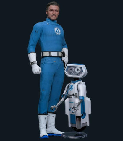 Ready! Hot Toys MMS822B The Fantastic Four: First Steps 1/6 Mister Fantastic and H.E.R.B.I.E. (Special Edition)