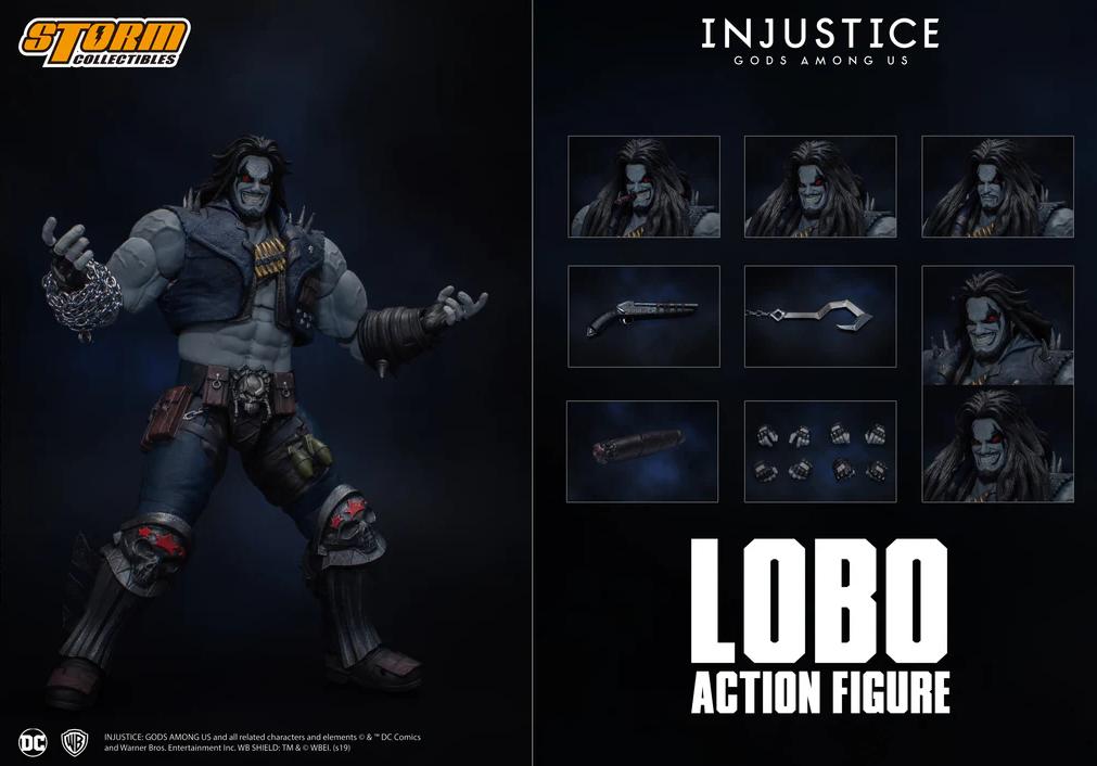 Storm collectibles Injustice Gods Among us Lobo