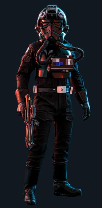 Ready! Hot Toys MMS798 Star Wars IV A New Hope 1/6 TIE Fighter Pilot