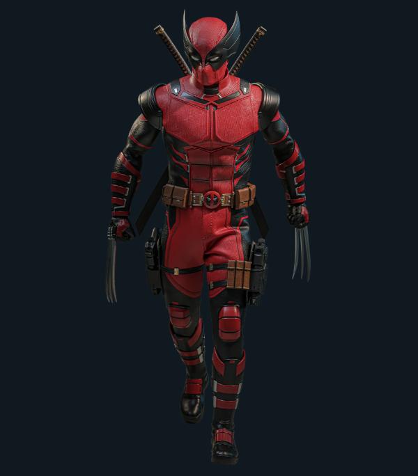 准备好了！Hot Toys MMS781 死侍与金刚狼 1/6 X-23