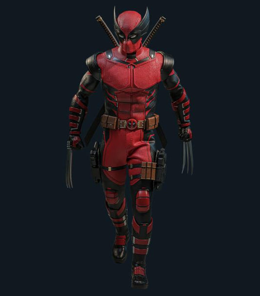 Ready! Hot Toys MMS857 Deadpool & Wolverine 1/6 Wolverinepool