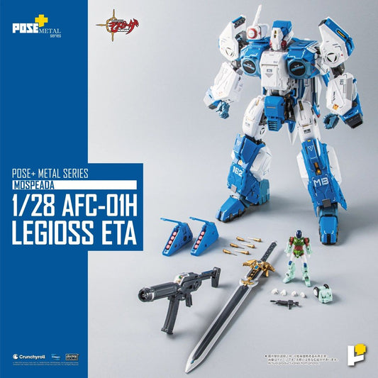 Ready! POSE+ METAL series MOSPEADA 1/28 AFC-01H LEGIOSS ETA