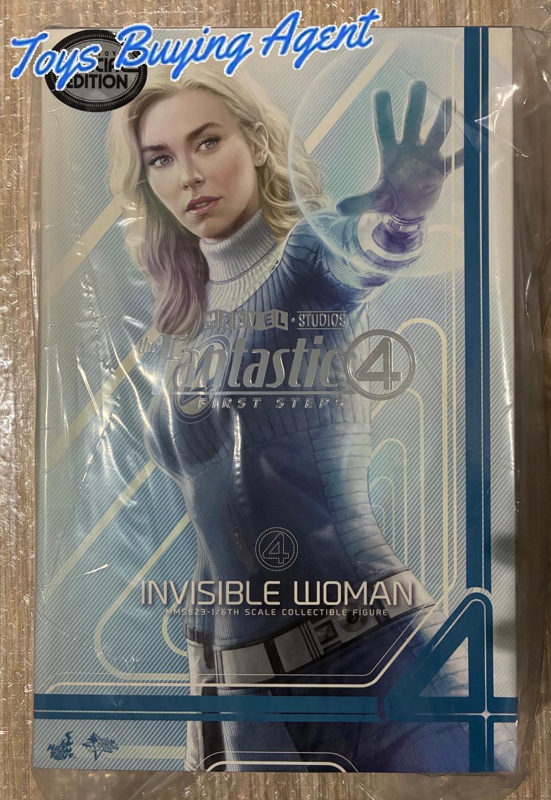 Ready! Hot Toys MMS823B The Fantastic Four: First Steps 1/6 Invisible Woman (Special Edition)