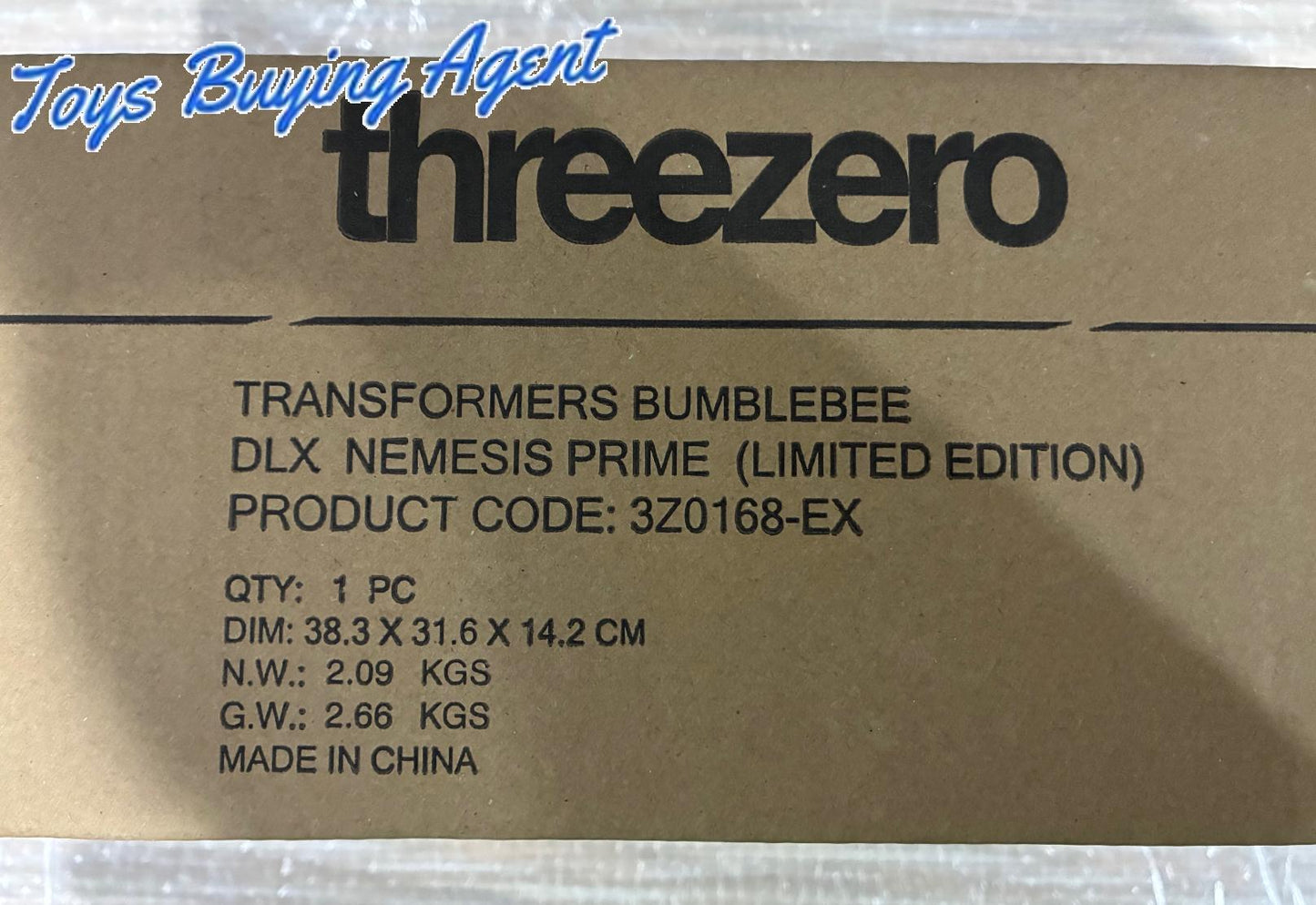THREEZERO Nemesis Prime DLX Scale Collectible Figure (Limited Edition)