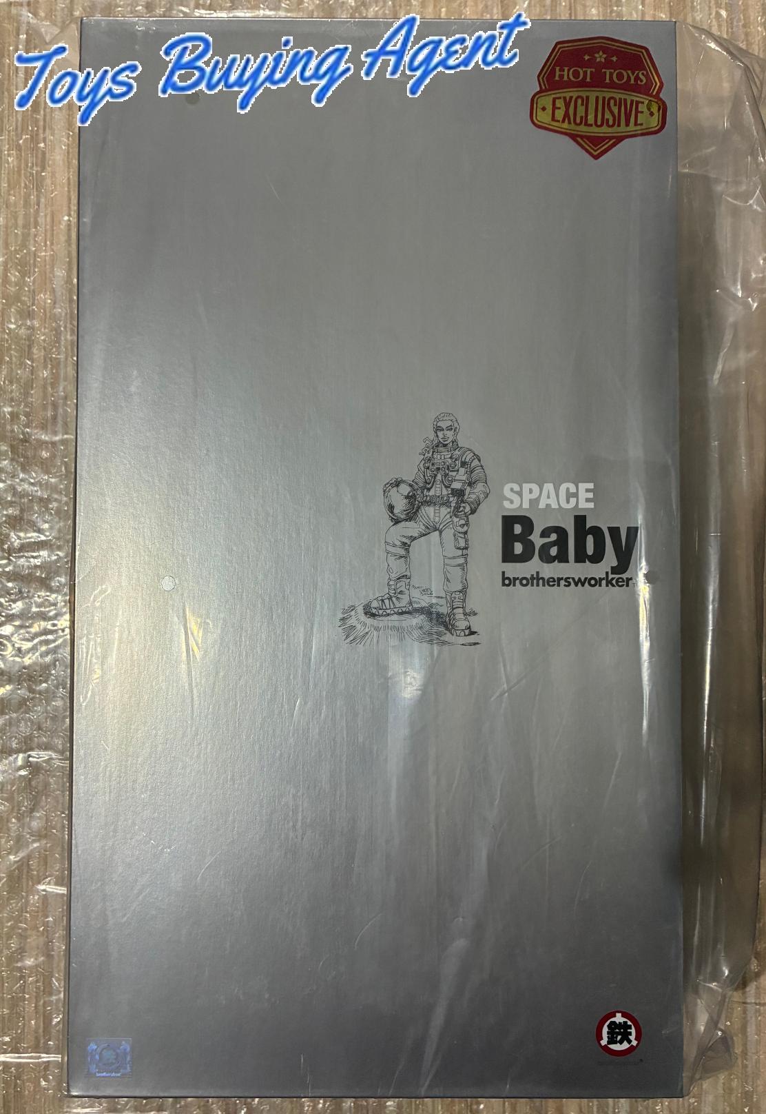 Ready! Hot toys AMC041 Brothersfree x Hot Toys 1/6 Space Worker Baby (Brothersfree 25th Silver Galaxy Version)
