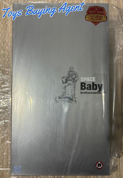 Ready! Hot toys AMC041 Brothersfree x Hot Toys 1/6 Space Worker Baby (Brothersfree 25th Silver Galaxy Version)