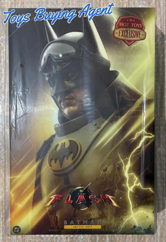 Ready! Hot Toys MMS897 The Flash 1/6 Batman (Arctic Suit)