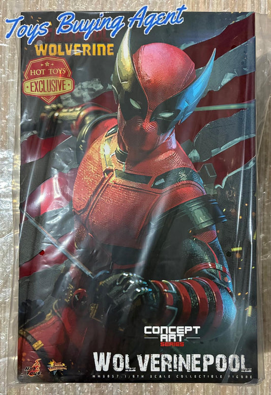 Ready! Hot Toys MMS857 Deadpool & Wolverine 1/6 Wolverinepool