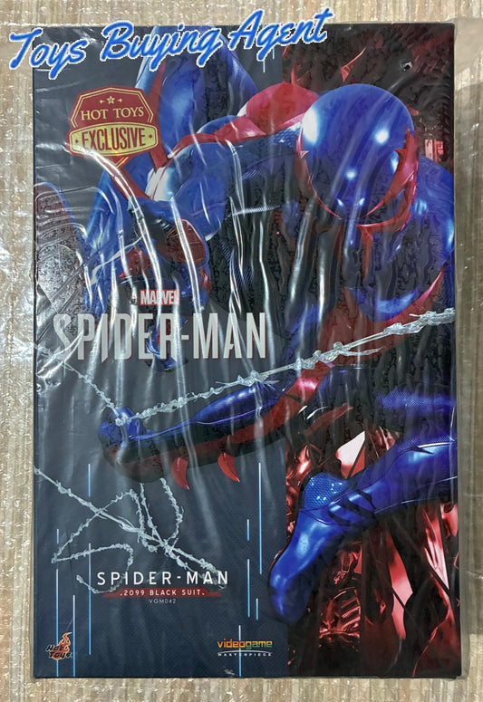 现货！Hot Toys VGM42 漫威蜘蛛侠 1/6（蜘蛛侠 2099 黑色战衣）