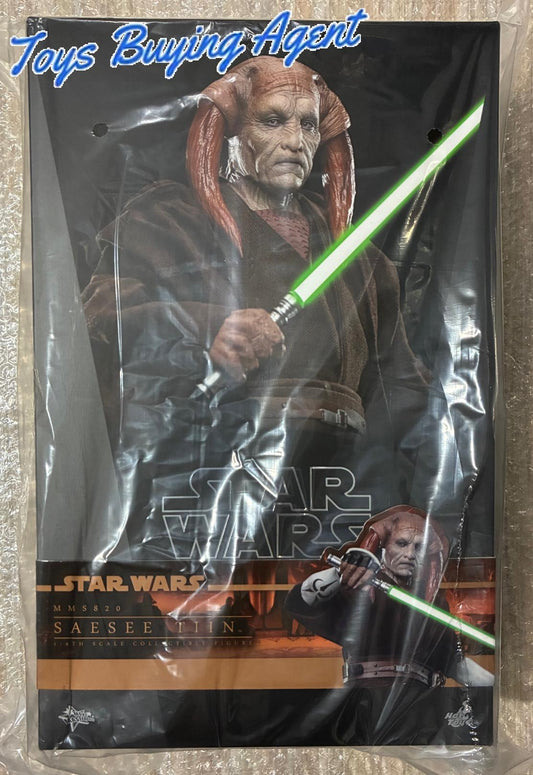 Ready Hot Toys MMS820 Star Wars III Revenge of the Sith 1/6 Saesee Tim