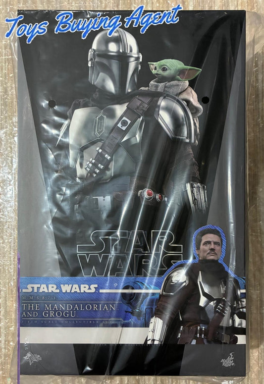 Ready! Hot Toys MMS871 Star Wars: The Mandalorian & Grogu 1/6 The Mandalorian & Grogu Set