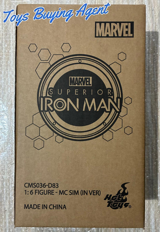 Ready! Hot Toys CMS036D83 Marvel Comics 1/6 Superior Iron Man (Infamous Neon Version)
