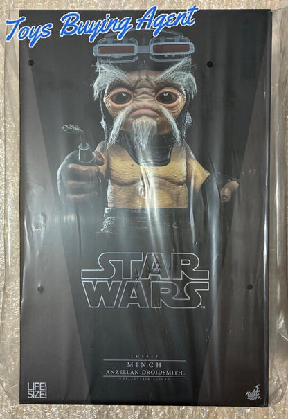 Ready! Hot Toys LMS017 Star Wars: The Mandalorian & Grogu LIFE-SIZE Anzellan Droidsmith